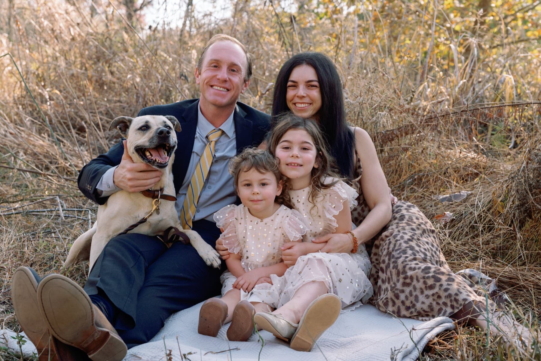 Dr. Daniel Tagge with his family