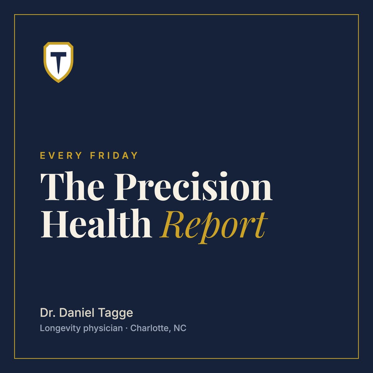 The Precision Health Report podcast cover