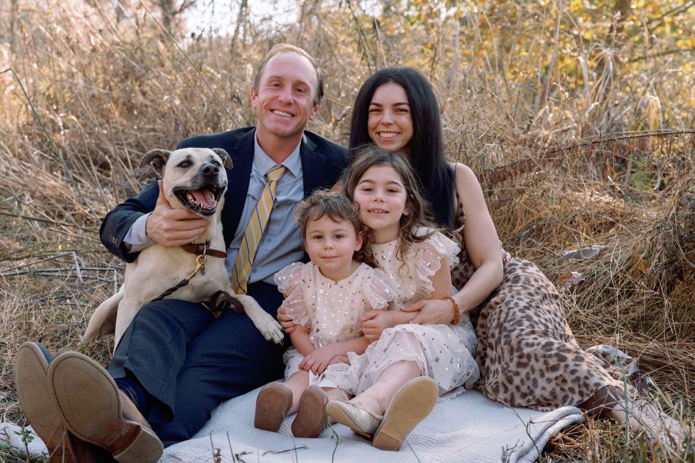 Dr. Daniel Tagge with his family